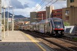 A Hitachi "Rock" EMU arrives on Track 1